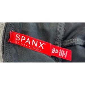 Spanx Moto Leggings Faux Leather High Waisted Sculpting women XS skinny Gym‎